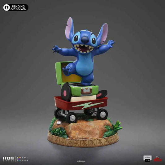 Iron Studios Lilo & Stitch: Stitch – Art Scale Sammelstatue 1/10 (17 cm)