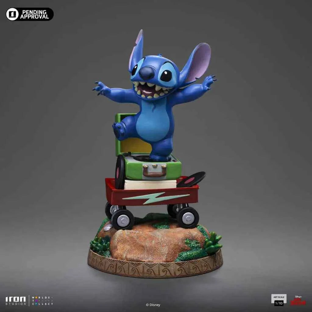 Iron Studios Lilo & Stitch: Stitch – Art Scale Sammelstatue 1/10 (17 cm)
