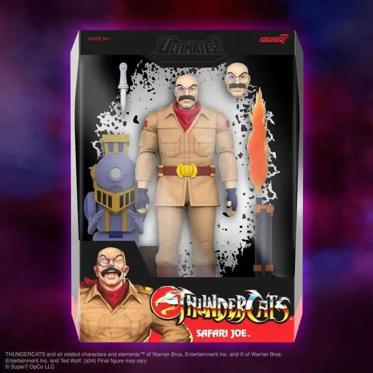 Super7 ThunderCats ULTIMATES! Safari Joe – Actionfigur (Wave 12) 17 cm