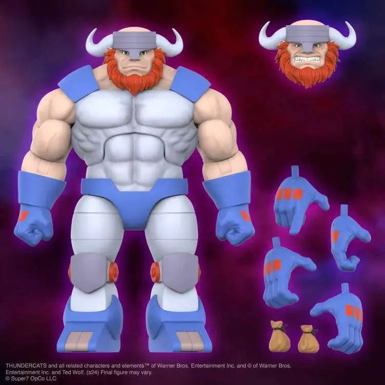 Super7 ThunderCats ULTIMATES! Cruncher (Wave 12) – 17 cm Actionfigur
