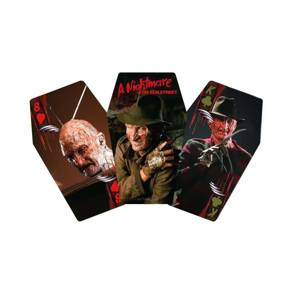 A Nightmare On Elm St Sargbox Premium-Spielkarten – Freddy Krueger Edition