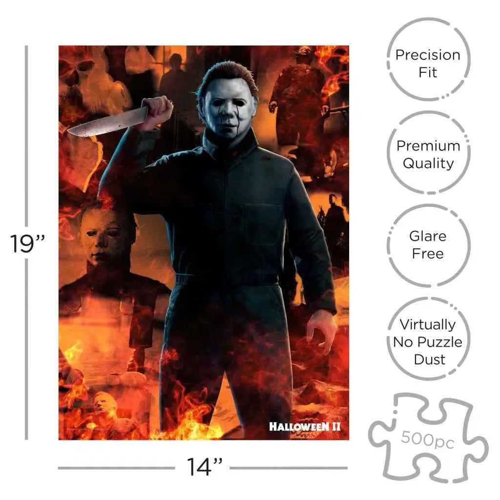 Aquarius Halloween II Michael Myers Puzzle – 500 Teile (48x35 cm)