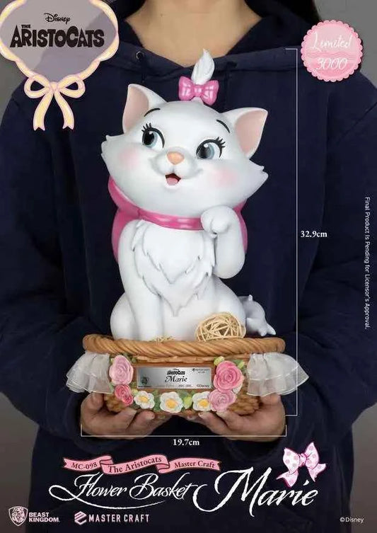 Disney Aristocats Marie Flower Basket Master Craft Statue 33 cm - Actionfigurenwelt - Actionfigur Sammlerstück