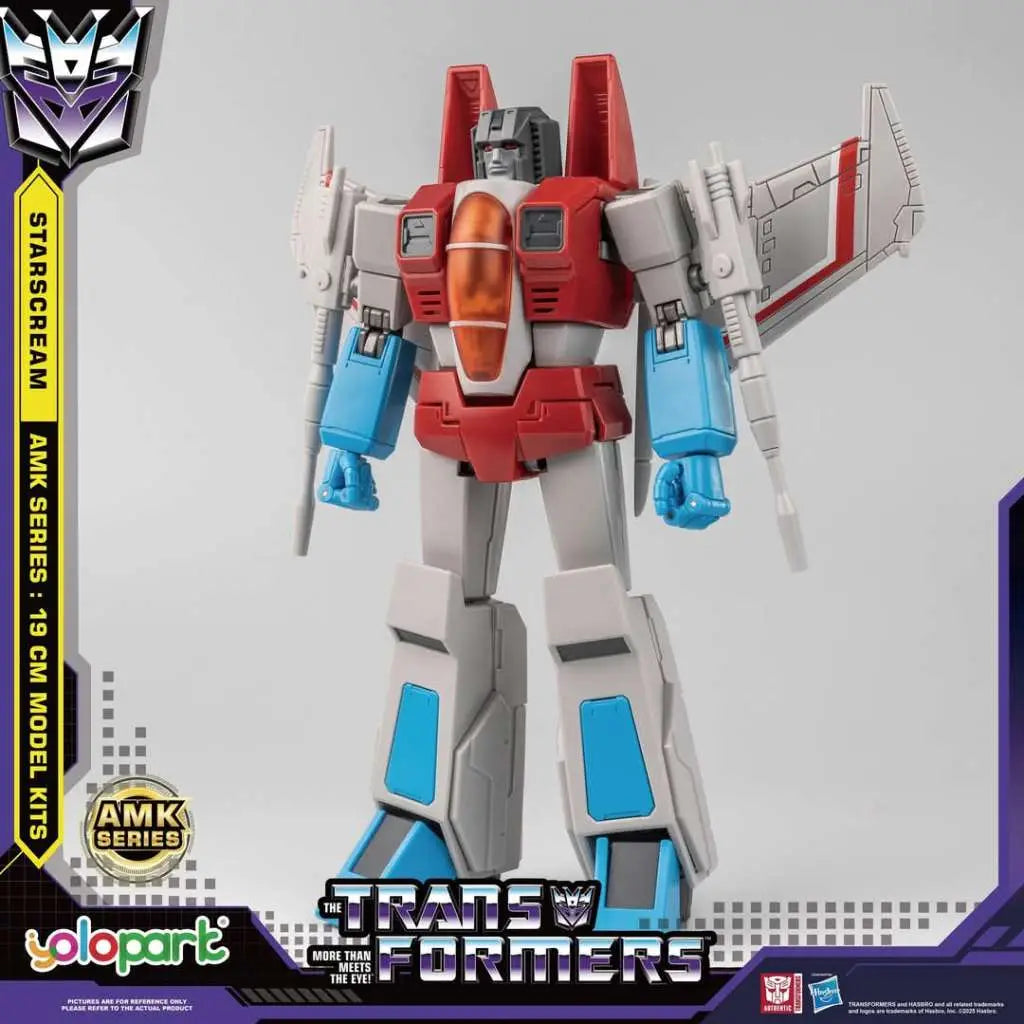 Yolopark AMK Starscream – Transformers Generation One Modellbausatz (19 cm)