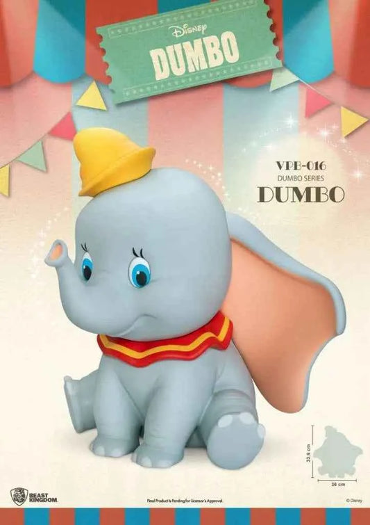 Beast Kingdom VPB-016: Disney Dumbo – Riesige Vinyl-Spardose & Funktionsfigur (34 cm)
