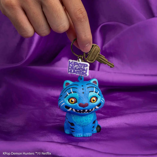K-Pop Demon Hunters Derpy Tiger Squishy-Schlüsselanhänger – Antistress-Anhänger