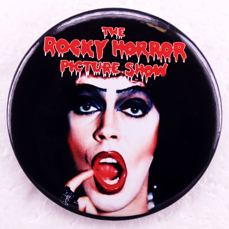 The Rocky Horror Picture Show Abzeichen Pinback Anstecker Runde Knopf Brosche