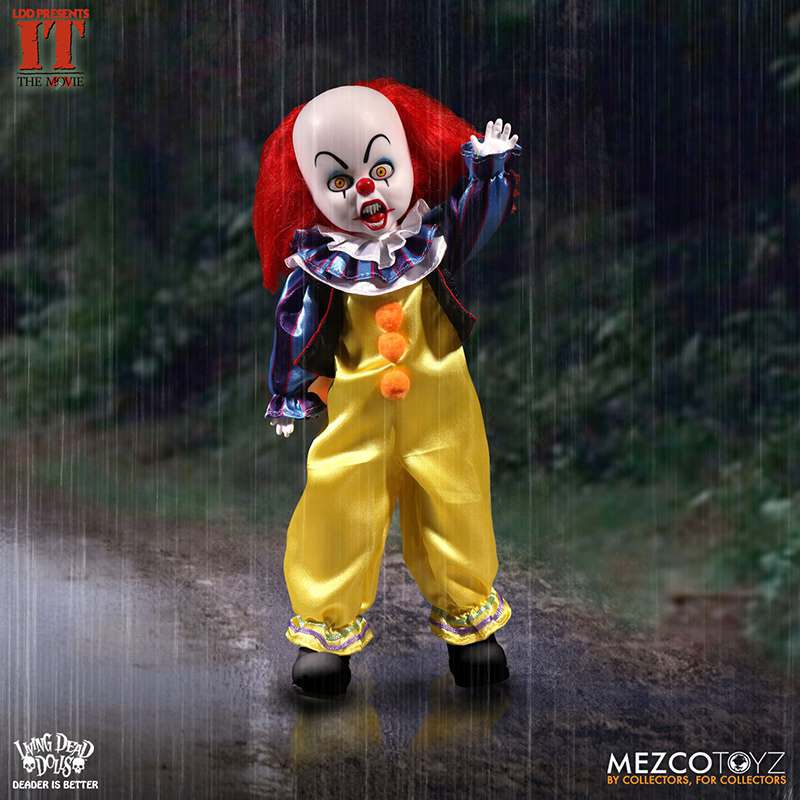 Ldd IT ( ES ) 1990 Pennywise Dolls Puppe Mezco Toyz