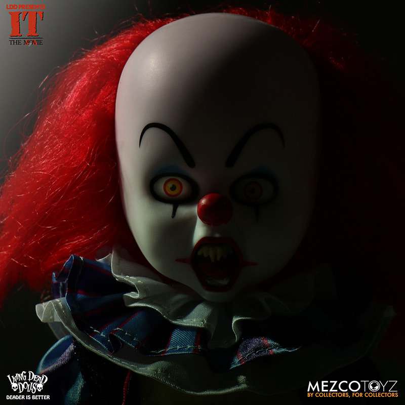 Ldd IT ( ES ) 1990 Pennywise Dolls Puppe Mezco Toyz
