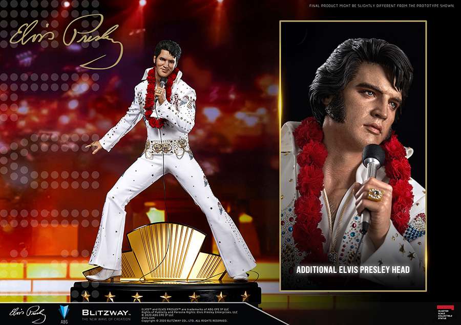 Elvis Presley 1/4 Statue 52cm Blitzway