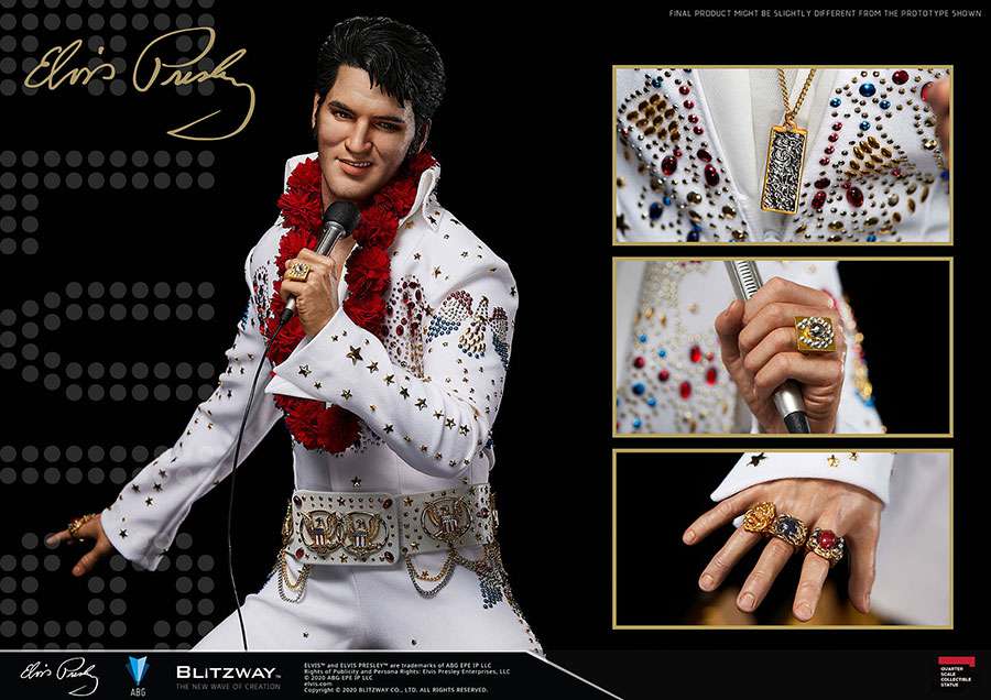 Elvis Presley 1/4 Statue 52cm Blitzway