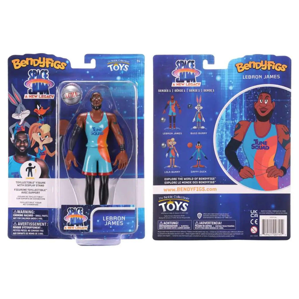 Noble Collection Space Jam: A New Legacy – LeBron James Bendyfigs™ (19 cm)