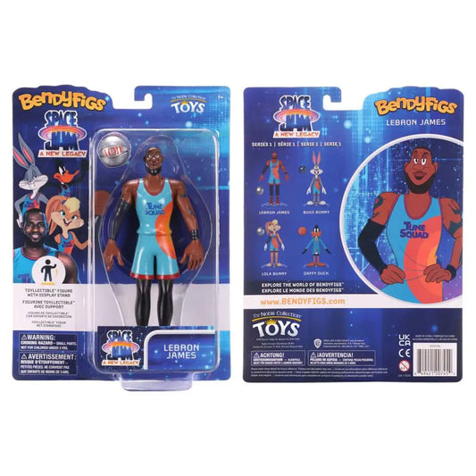 Noble Collection Space Jam: A New Legacy – LeBron James Bendyfigs™ (19 cm)