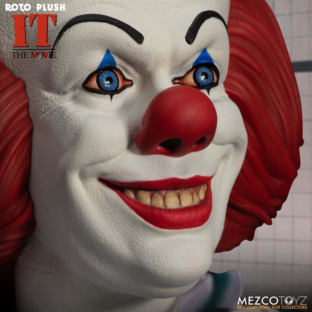 Mds Roto Plüschfigur Dolls Horror Puppe IT ( ES ) 1990 Pennywise 45cm Mezco Toyz