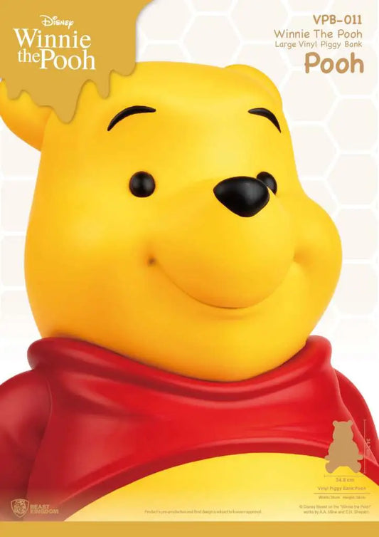 Beast Kingdom VPB-011 Disney Winnie Puuh – Großes Vinyl-Sparschwein (35 cm)