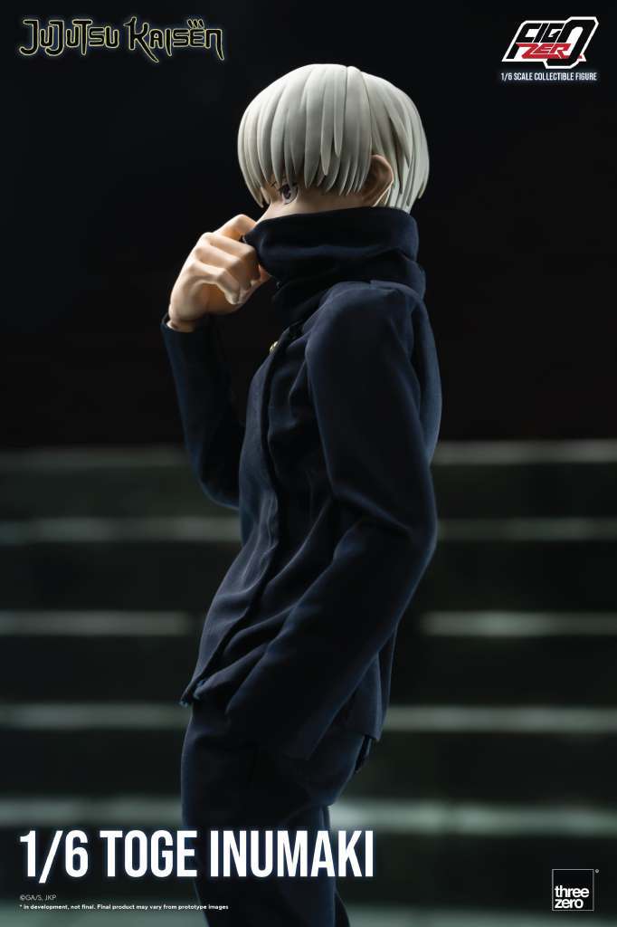 Jujutsu Kaisen Toge Inumaki 1/6 Actionfigur 30cm Af Threezero
