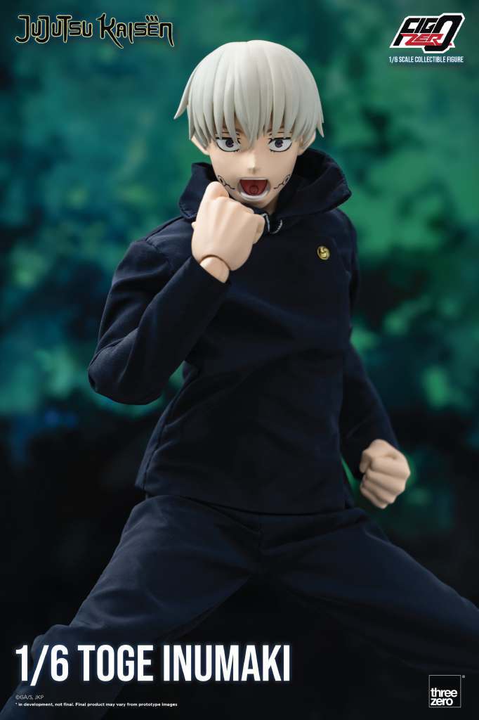 Jujutsu Kaisen Toge Inumaki 1/6 Actionfigur 30cm Af Threezero