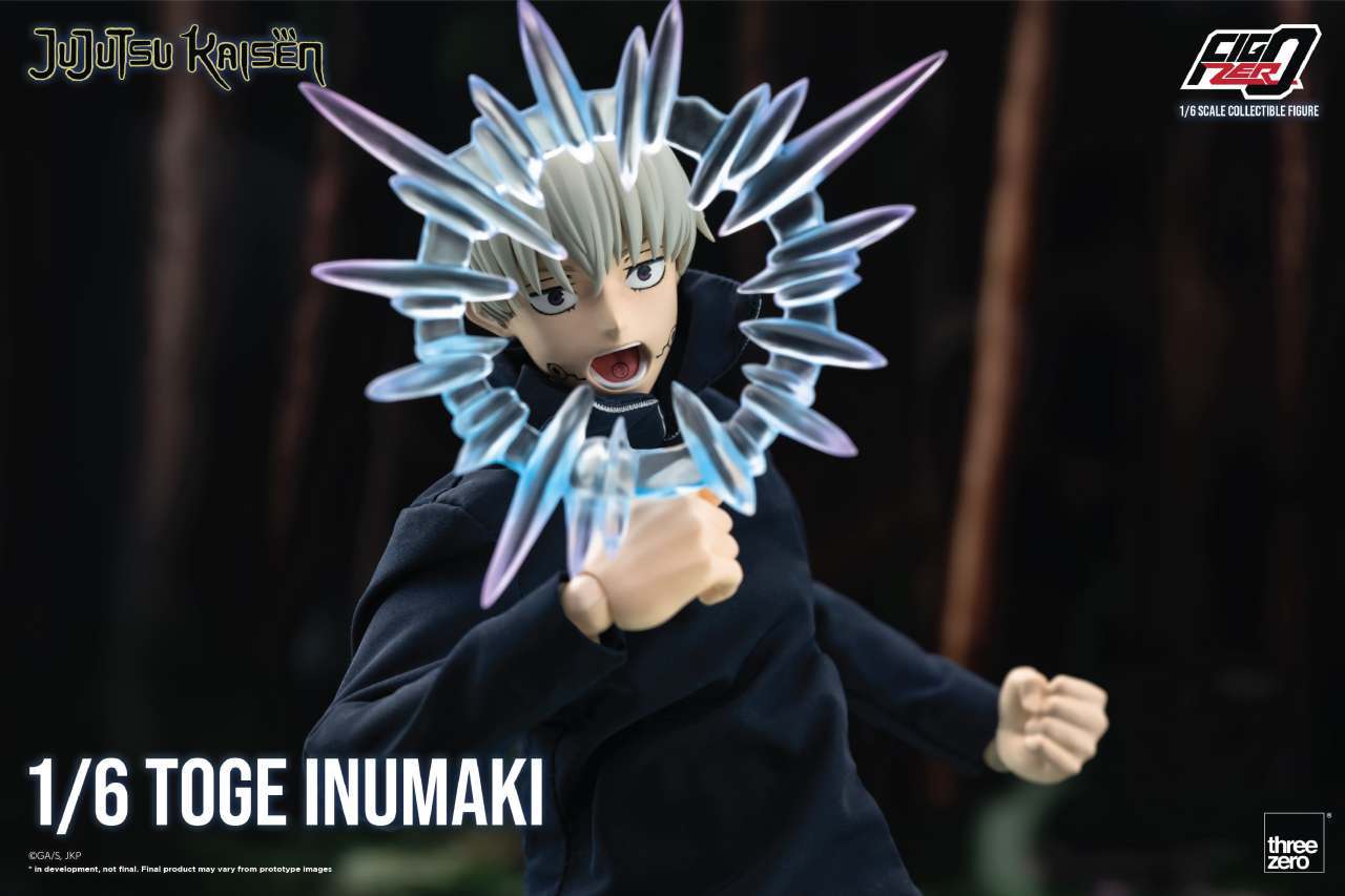 Jujutsu Kaisen Toge Inumaki 1/6 Actionfigur 30cm Af Threezero