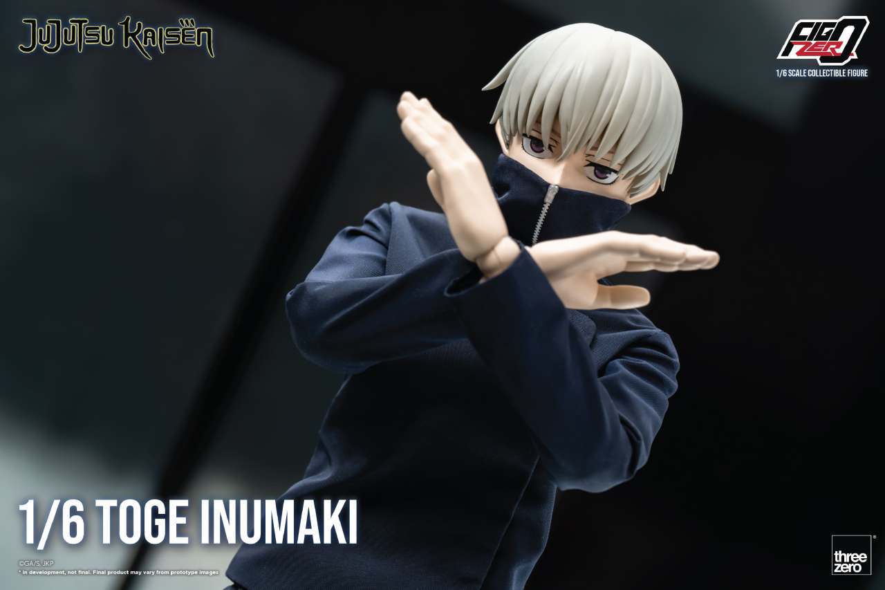 Jujutsu Kaisen Toge Inumaki 1/6 Actionfigur 30cm Af Threezero