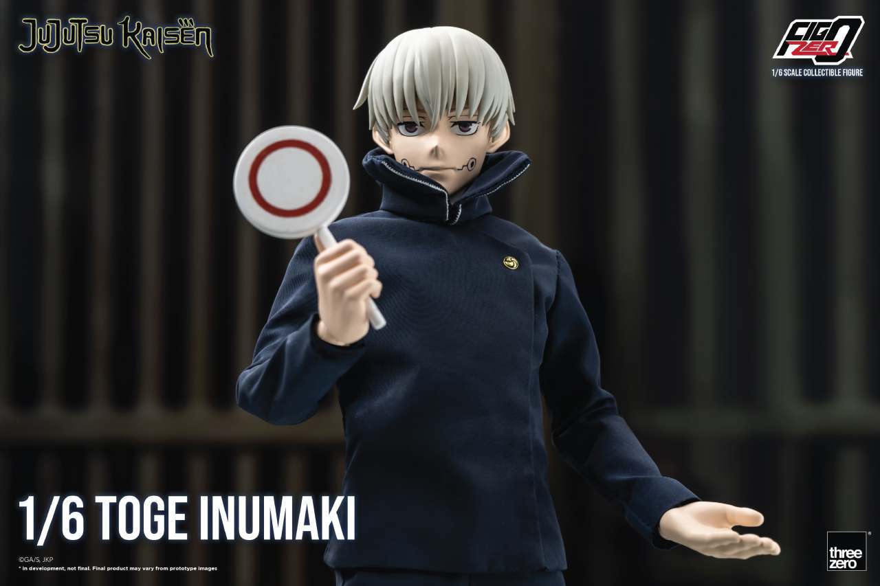 Jujutsu Kaisen Toge Inumaki 1/6 Actionfigur 30cm Af Threezero