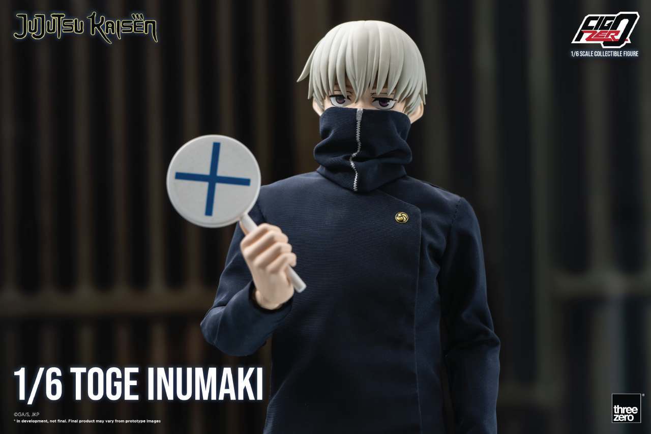 Jujutsu Kaisen Toge Inumaki 1/6 Actionfigur 30cm Af Threezero