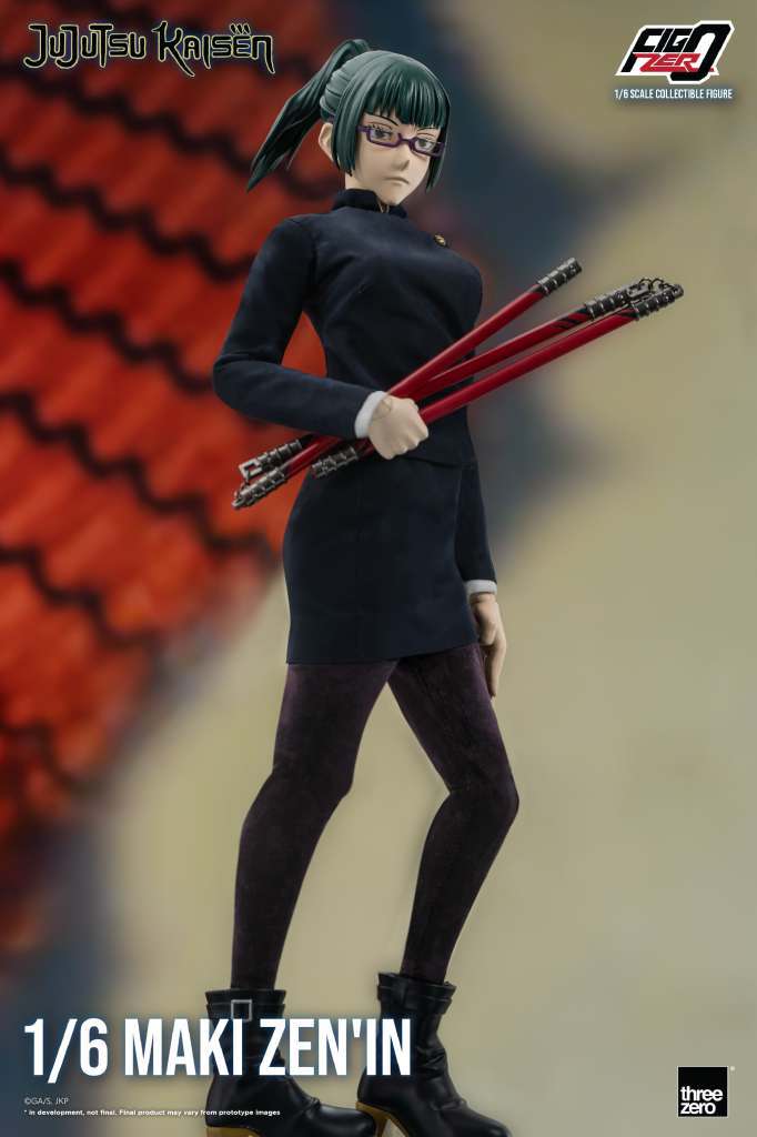 Jujutsu Kaisen Maki Zen 1/6 Actionfigur 30cm Af Threezero