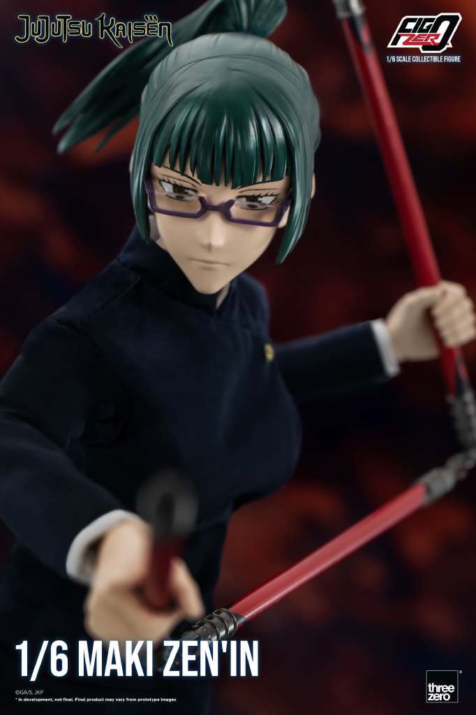 Jujutsu Kaisen Maki Zen 1/6 Actionfigur 30cm Af Threezero