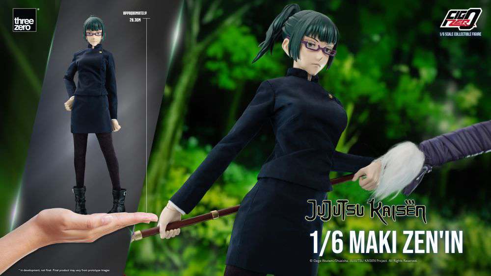 Jujutsu Kaisen Maki Zen 1/6 Actionfigur 30cm Af Threezero