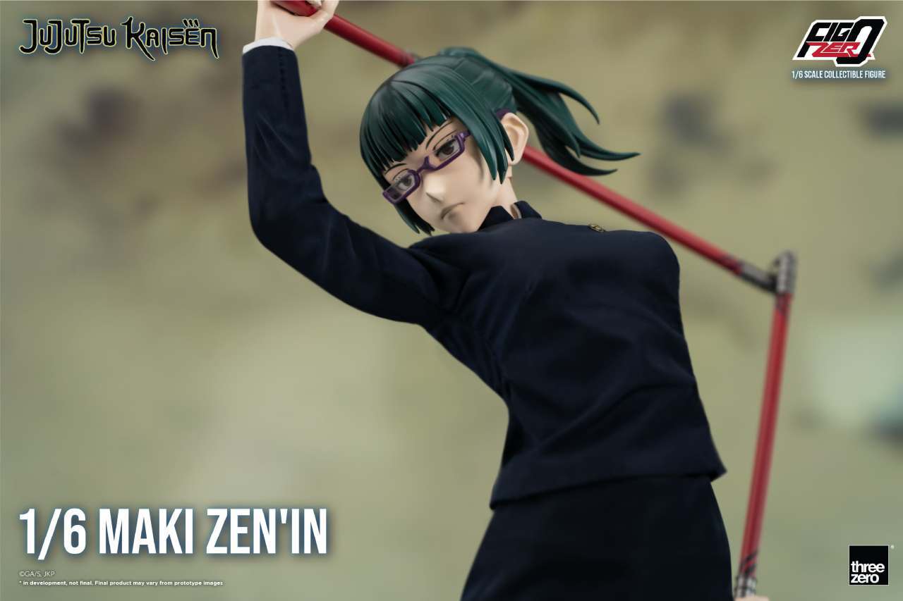 Jujutsu Kaisen Maki Zen 1/6 Actionfigur 30cm Af Threezero