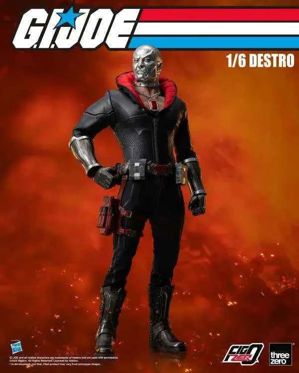 threezero FigZero: G.I. Joe – Destro 1/6 Sammlerfigur (31 cm)