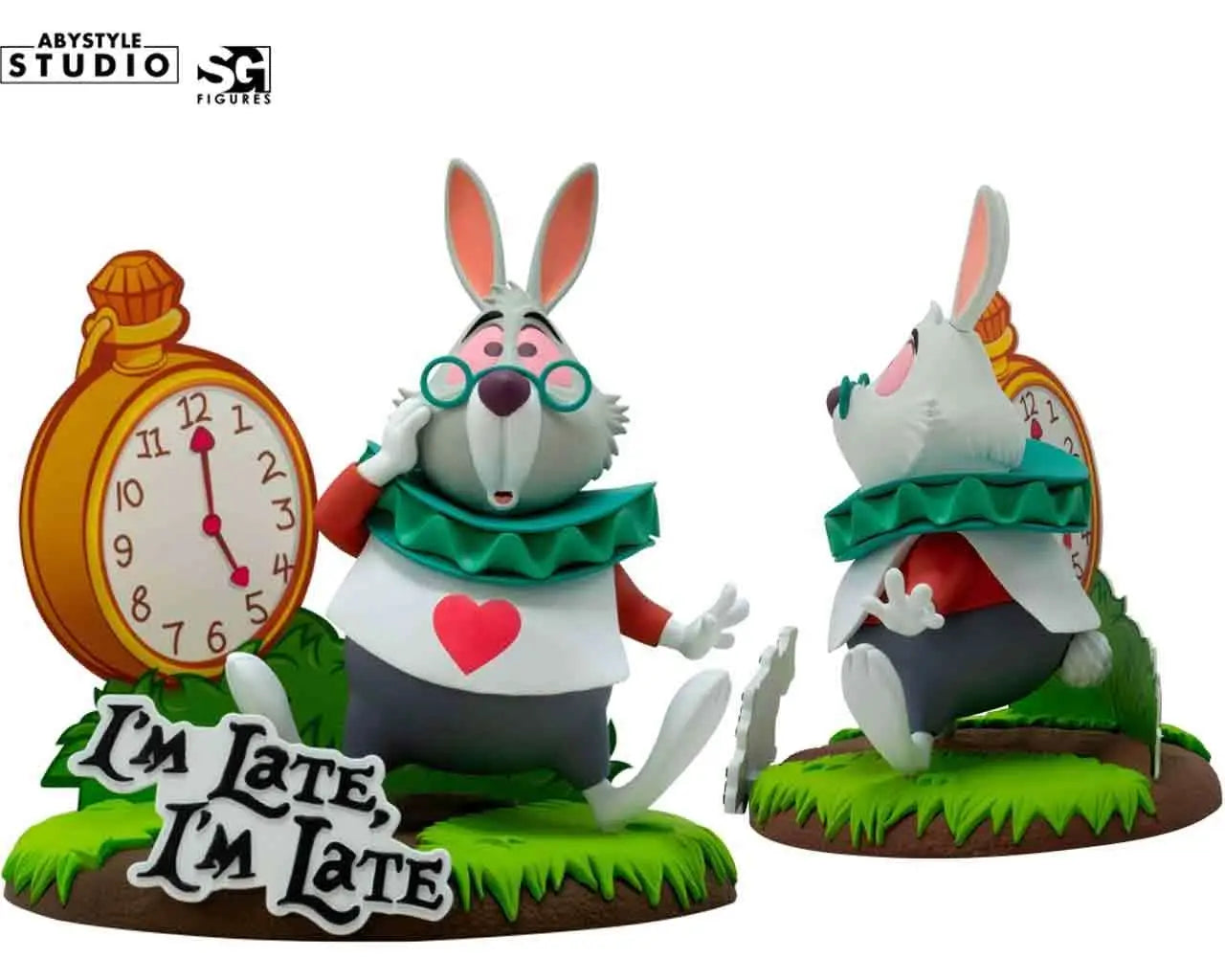 ABYstyle Studio SFC: Disney Alice im Wunderland – Weißes Kaninchen 1/10 Statue (10 cm)