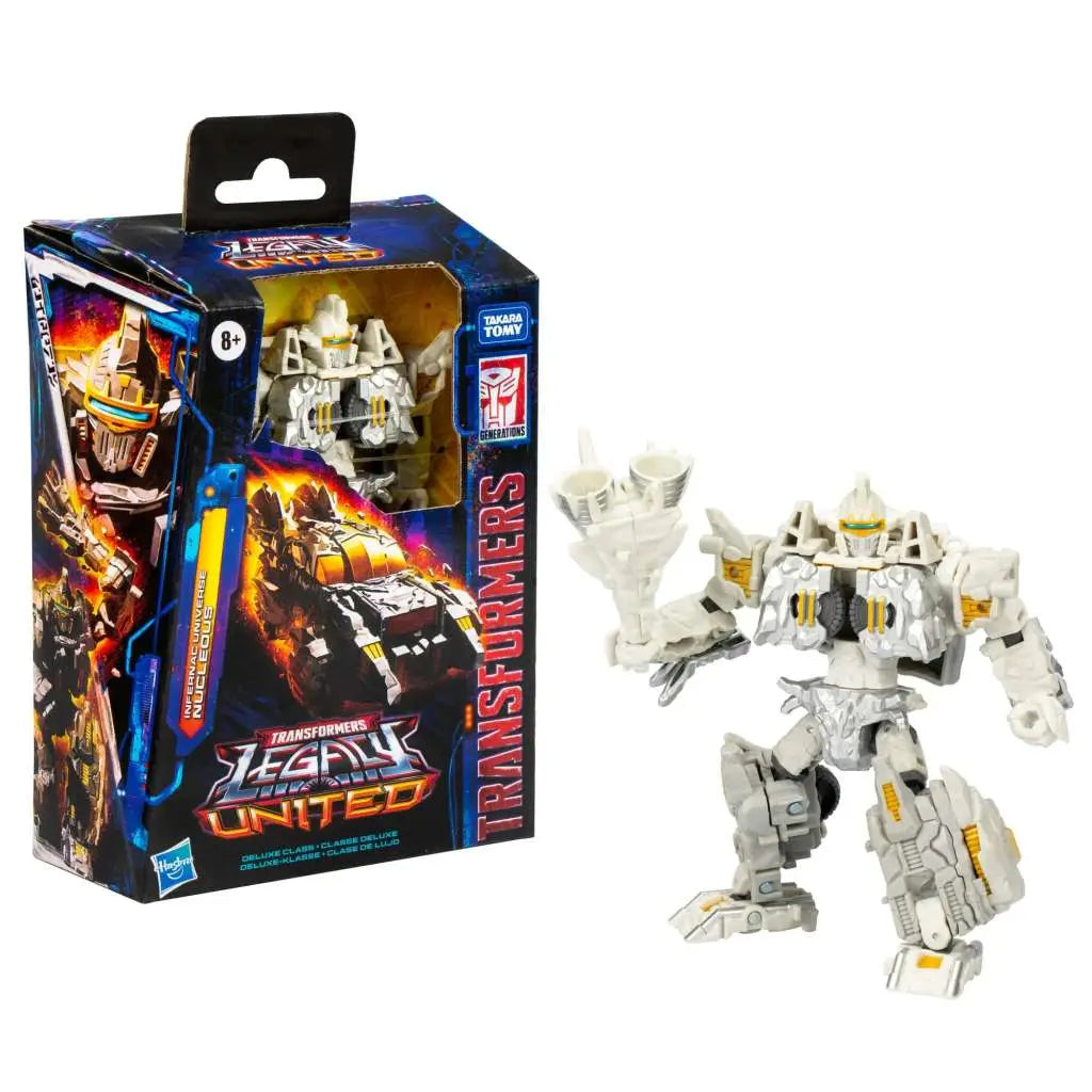 Hasbro Transformers Legacy United Deluxe Class: Infernac Universe Nucleous – Actionfigur