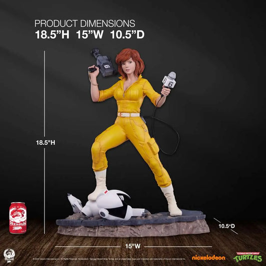 PCS Teenage Mutant Ninja Turtles April O'Neil 1:4 Statue – Premier Series