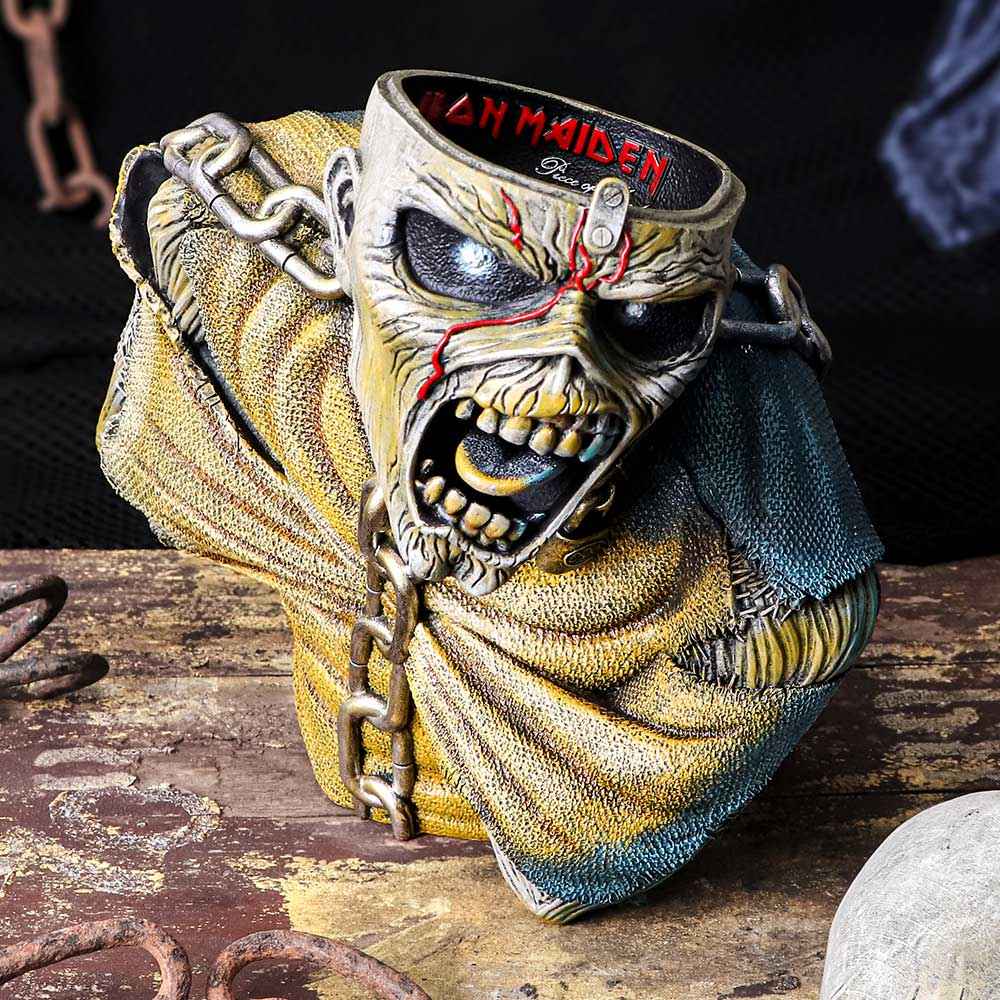 Nemesis Now Iron Maiden: Piece of Mind Eddie – Große Sammlerbüste (25 cm) - Actionfigurenwelt - Actionfigur Sammlerstück