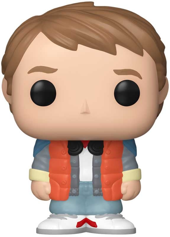 Funko Bitty POP! Rides: Zurück in die Zukunft – Marty McFly und Zeitmaschine Miniset