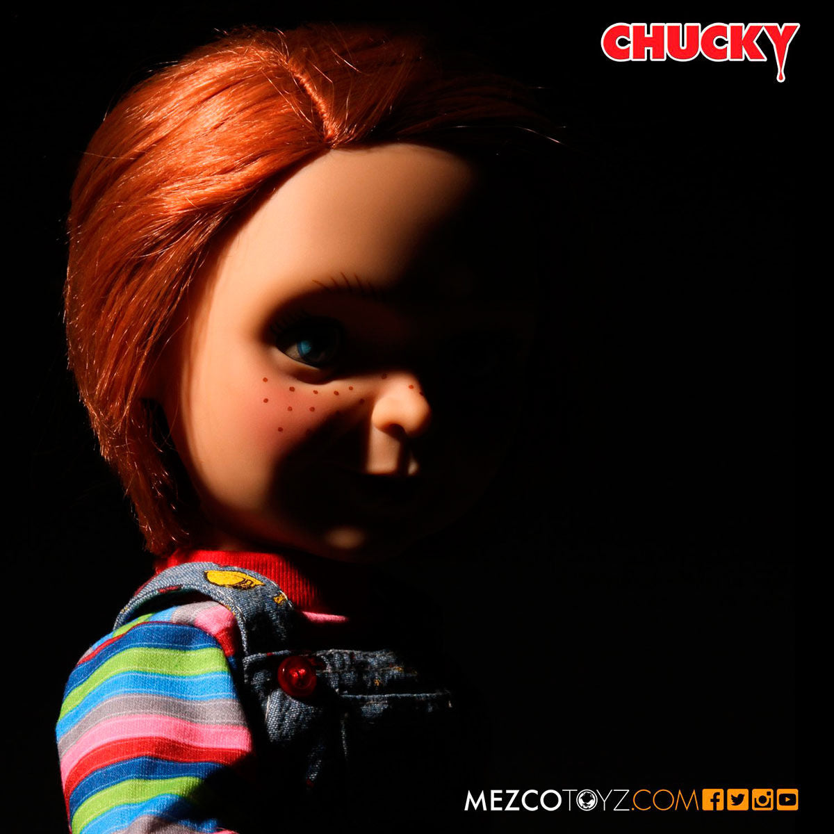 Good Guys Chucky sprechende, bewegliche Actionfigur, 38 cm 15", MEZCO TOYZ