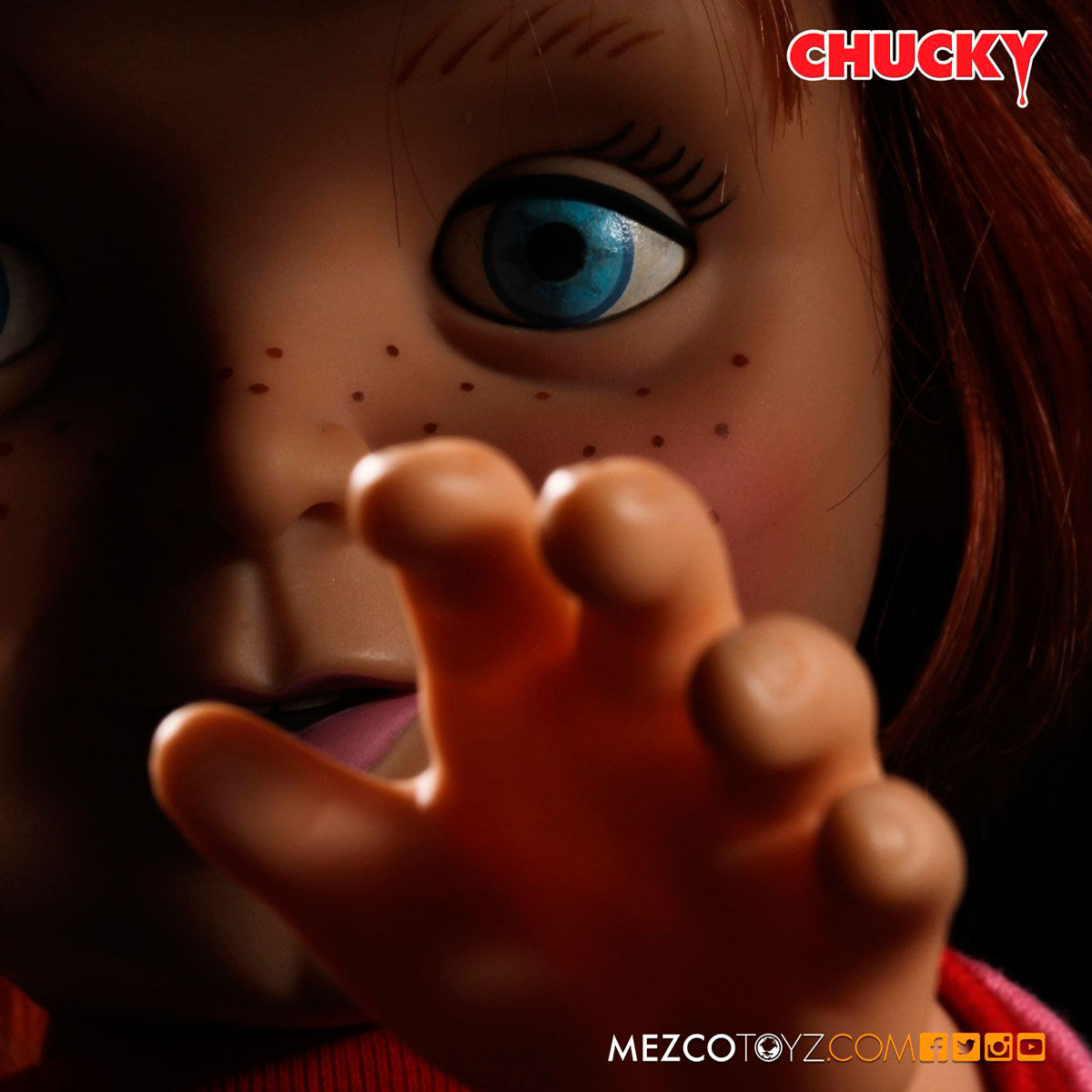 Good Guys Chucky sprechende, bewegliche Actionfigur, 38 cm 15", MEZCO TOYZ