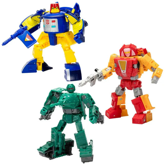 Hasbro Transformers Legacy United: Go-Bot Guardians 3er-Pack – Sammler-Actionfiguren