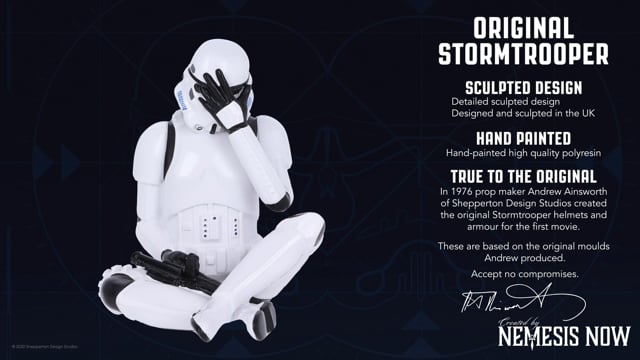 Original Stormtrooper - Drei Weise Sci-Fi See No Evil 10cm