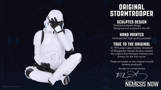 Original Stormtrooper - Drei Weise Sci-Fi See No Evil 10cm