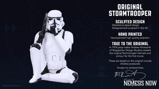 Original Stormtrooper - Drei Weise Sci-Fi Speak No Evil 10cm