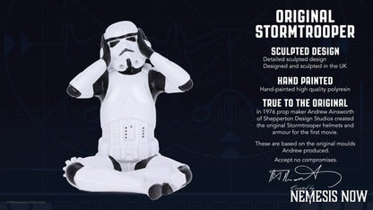 Original Stormtrooper - Drei Weise Sci-Fi Hear No Evil 10cm