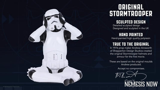 Original Stormtrooper - Drei Weise Sci-Fi Hear No Evil 10cm