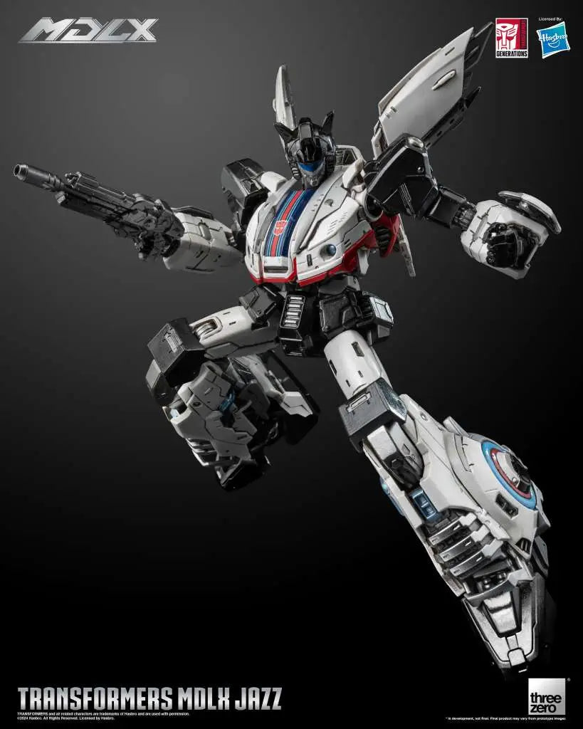threezero Transformers: MDLX Jazz – Premium Sammler-Actionfigur (15 cm)