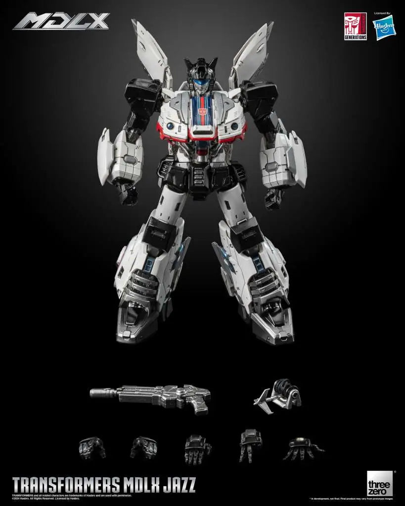 threezero Transformers: MDLX Jazz – Premium Sammler-Actionfigur (15 cm)
