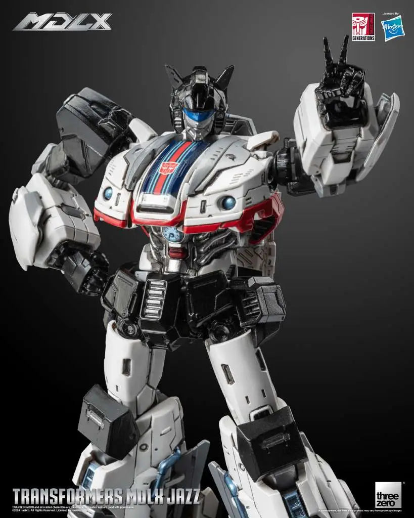 threezero Transformers: MDLX Jazz – Premium Sammler-Actionfigur (15 cm)