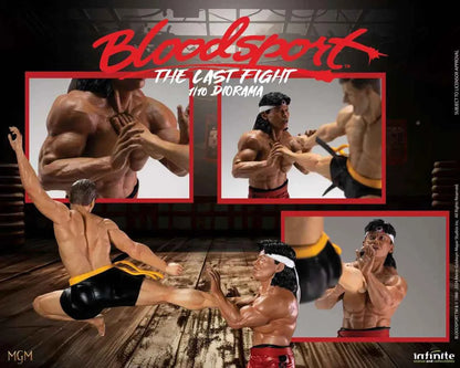 Infinite Statue Bloodsport „The Last Fight“ 1/10 Diorama-Statue – Frank Dux vs. Chong Li - Actionfigurenwelt - Actionfigur Sammlerstück