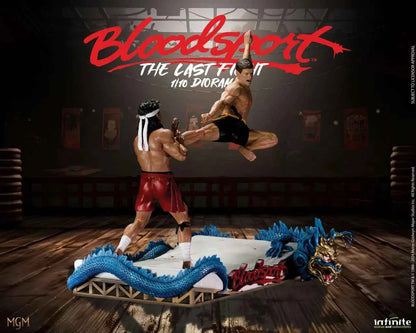 Infinite Statue Bloodsport „The Last Fight“ 1/10 Diorama-Statue – Frank Dux vs. Chong Li - Actionfigurenwelt - Actionfigur Sammlerstück
