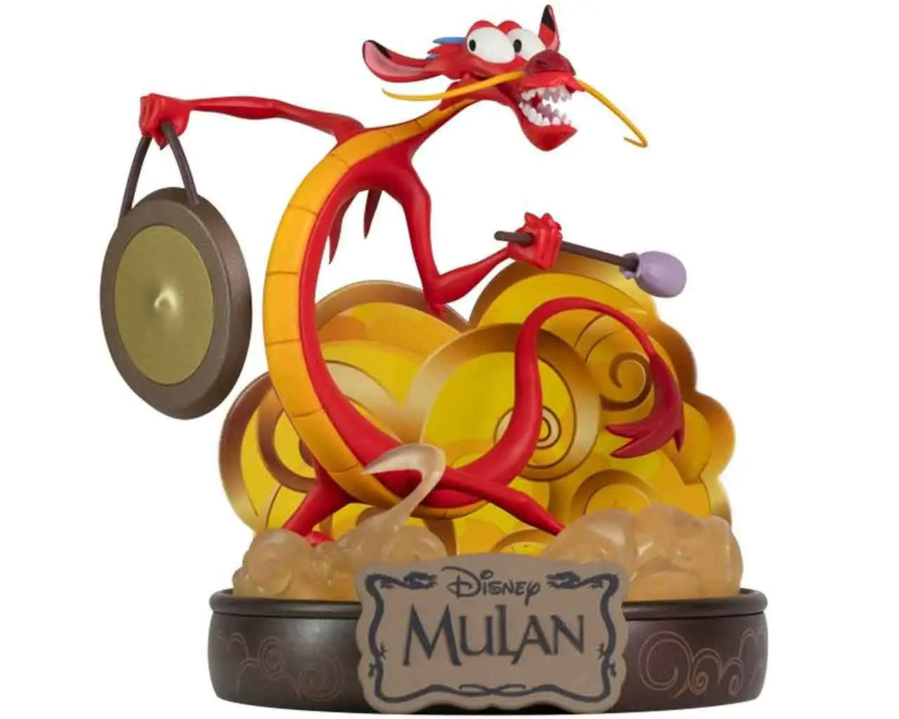 ABYstyle Studio SFC: Disney Mulan – Mushu mit Gong 1/10 Statue (11 cm)
