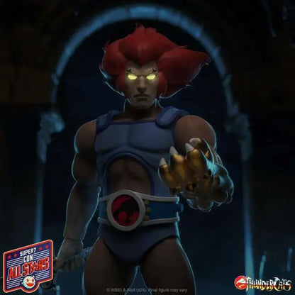 Super7 ThunderCats ULTIMATES! Lion-O mit LED-Leuchtaugen – 18 cm Actionfigur